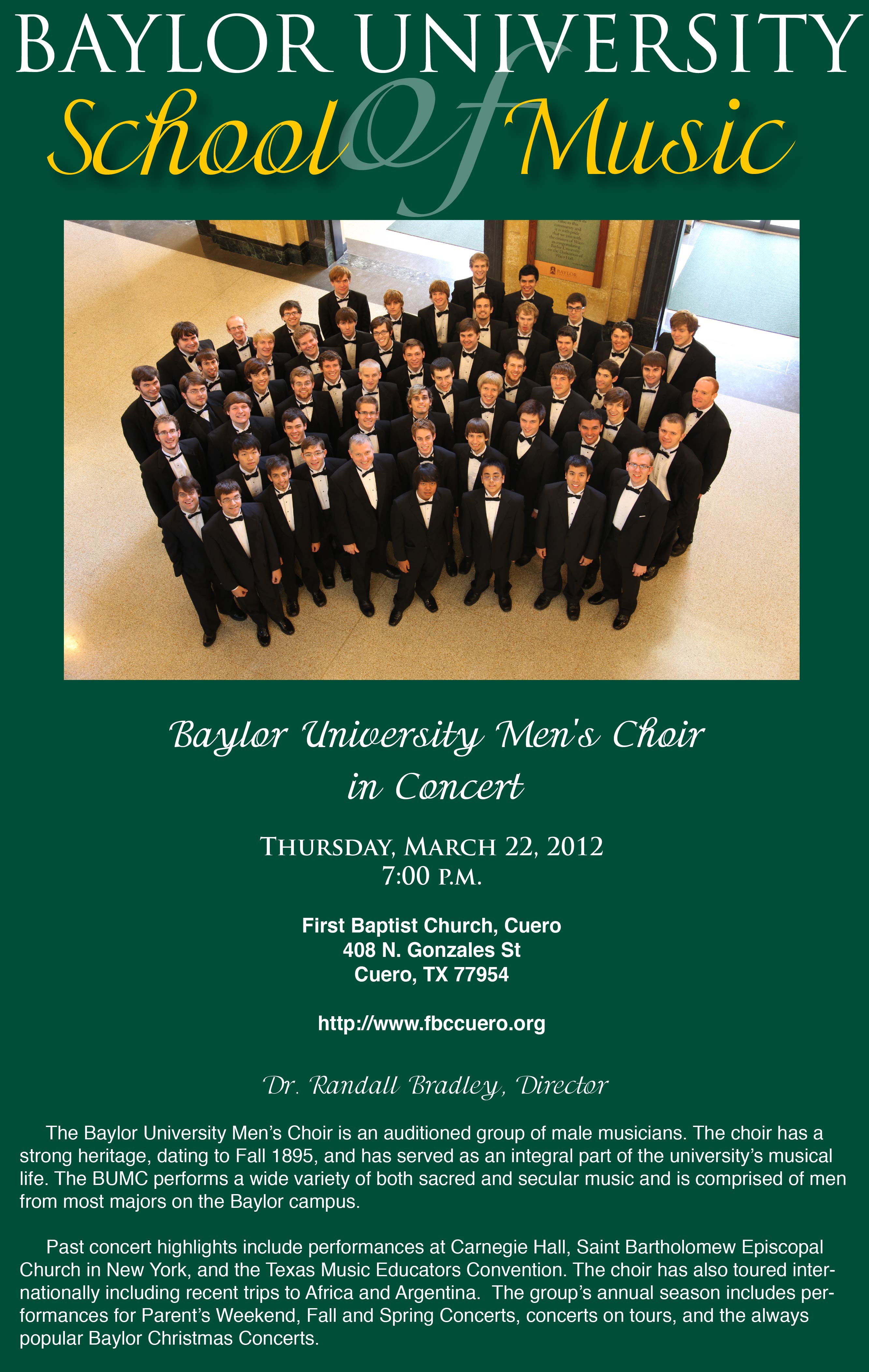 Baylor Mens Choir Concert Series Spring 2012-PDF#1- gallery